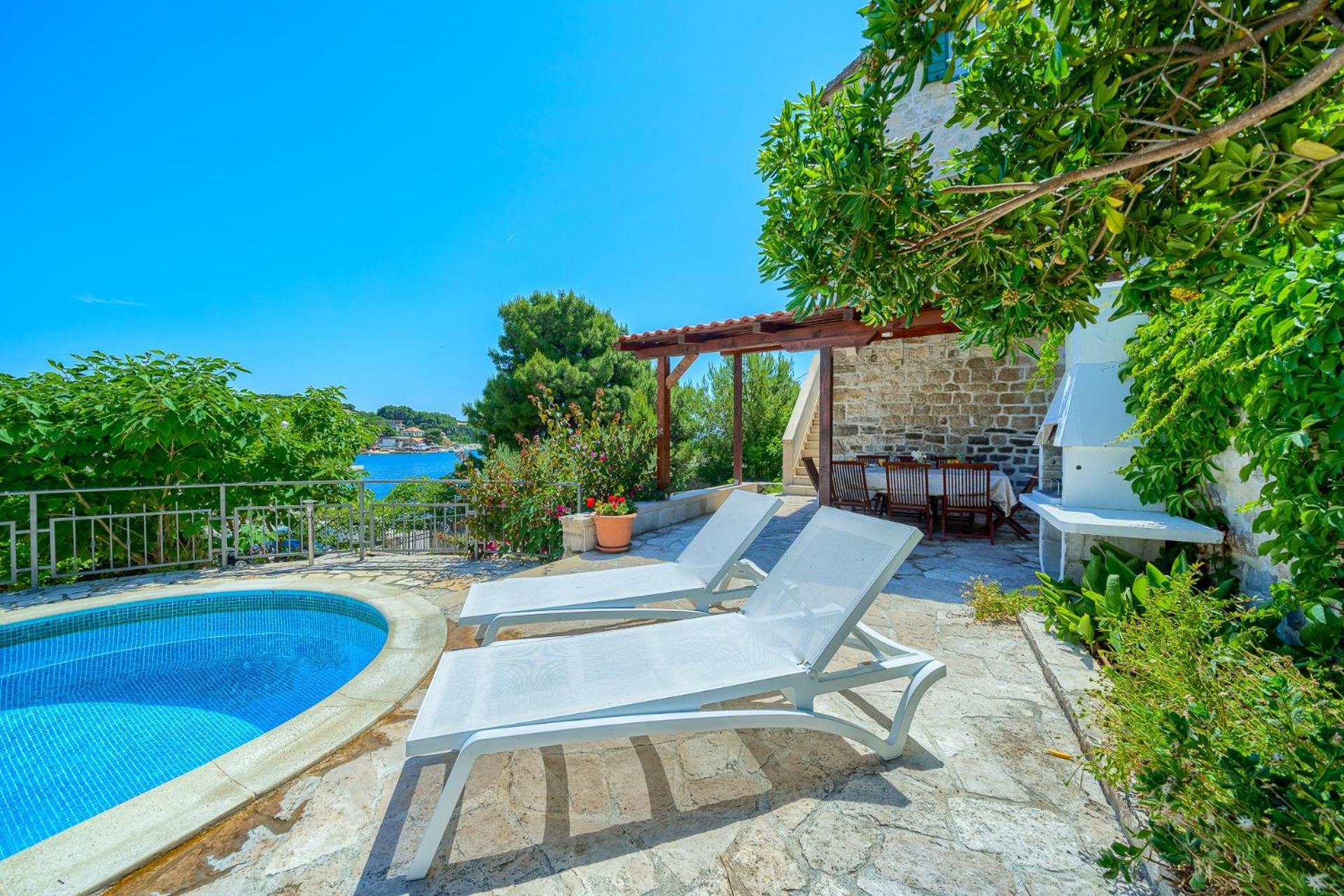 Villa Bonaca Perfect Location For A Holiday With Friends Or Family, Heated Pool Sumartin Luaran gambar