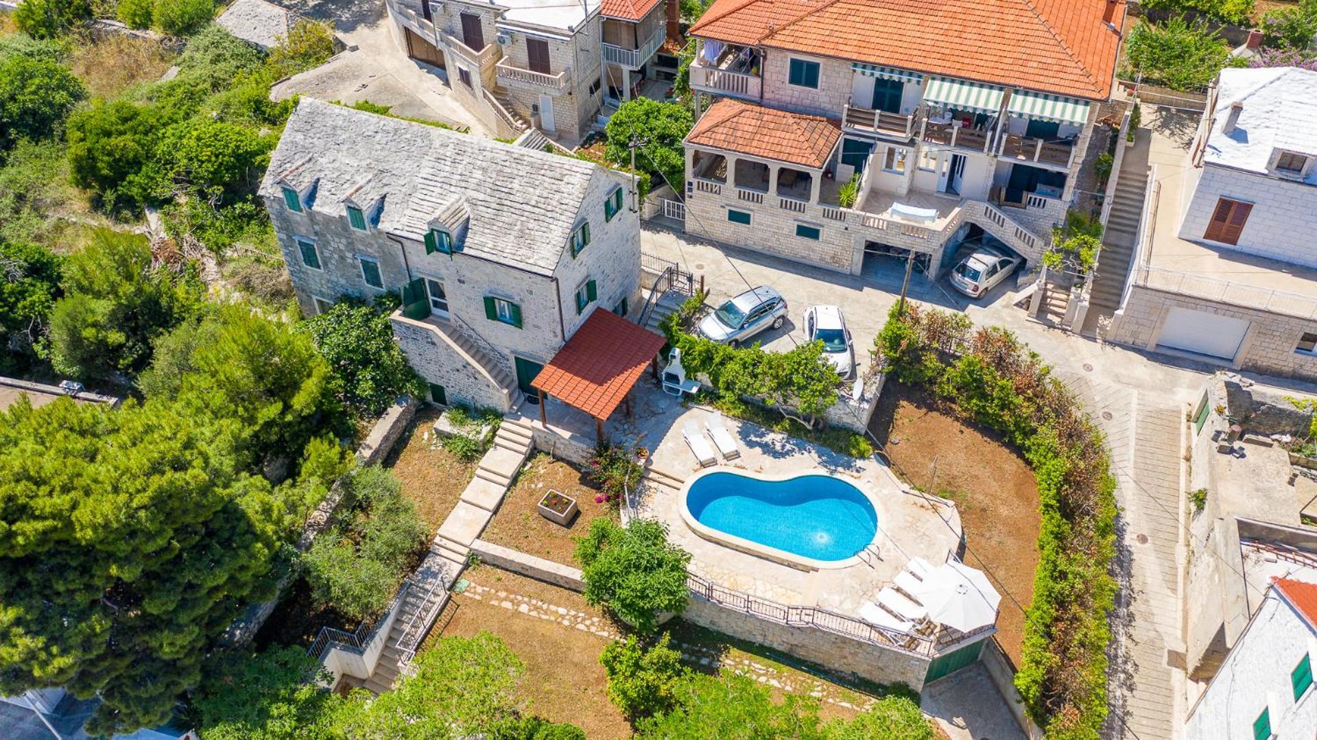 Villa Bonaca Perfect Location For A Holiday With Friends Or Family, Heated Pool Sumartin Luaran gambar