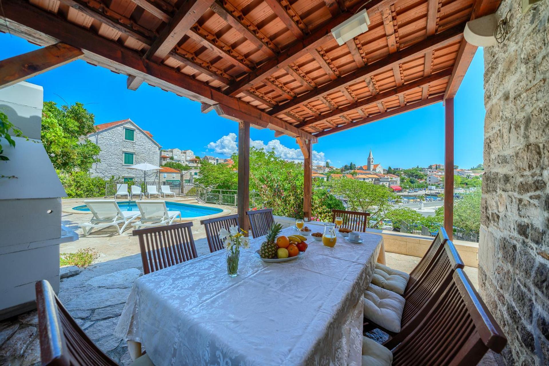 Villa Bonaca Perfect Location For A Holiday With Friends Or Family, Heated Pool Sumartin Luaran gambar