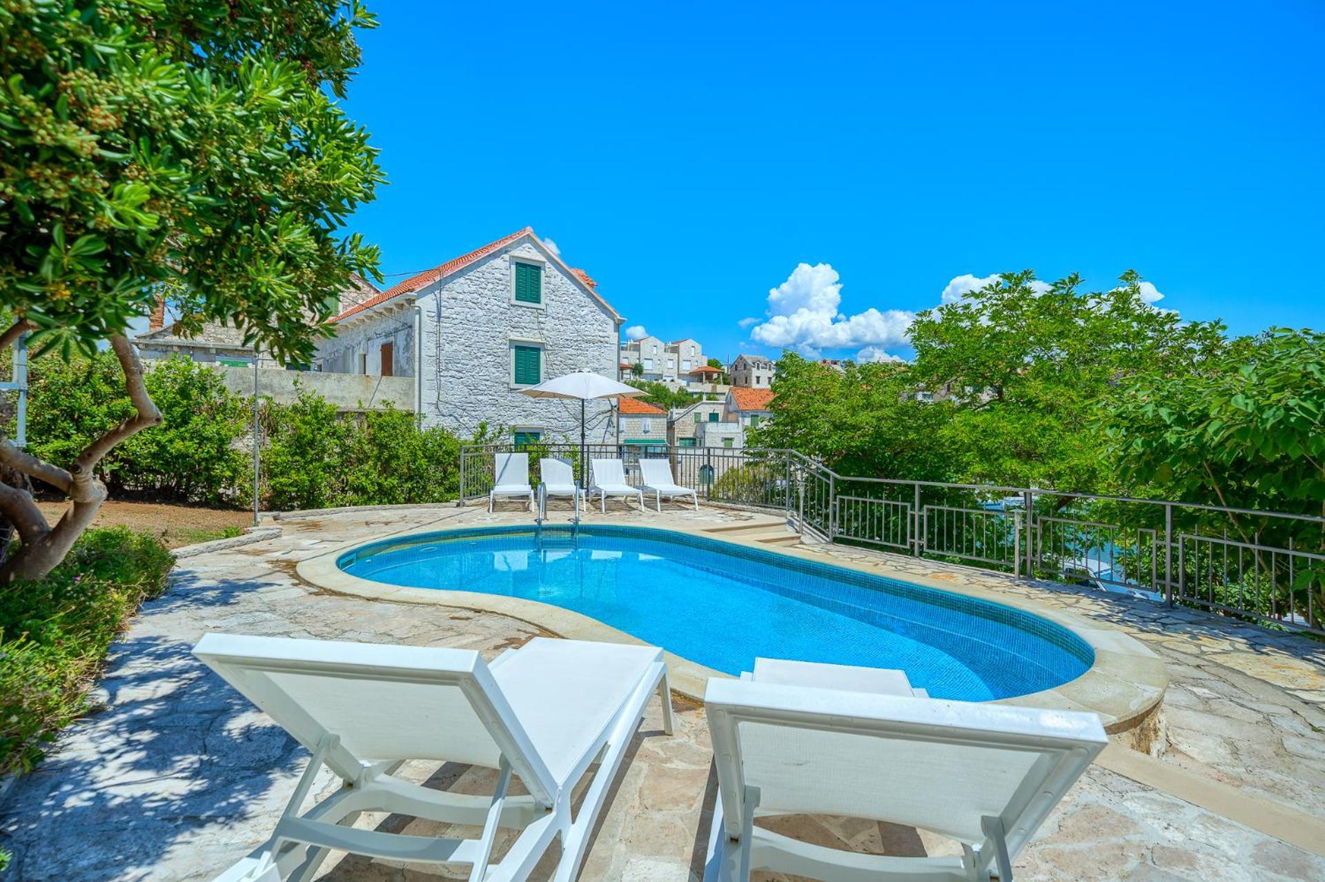 Villa Bonaca Perfect Location For A Holiday With Friends Or Family, Heated Pool Sumartin Luaran gambar