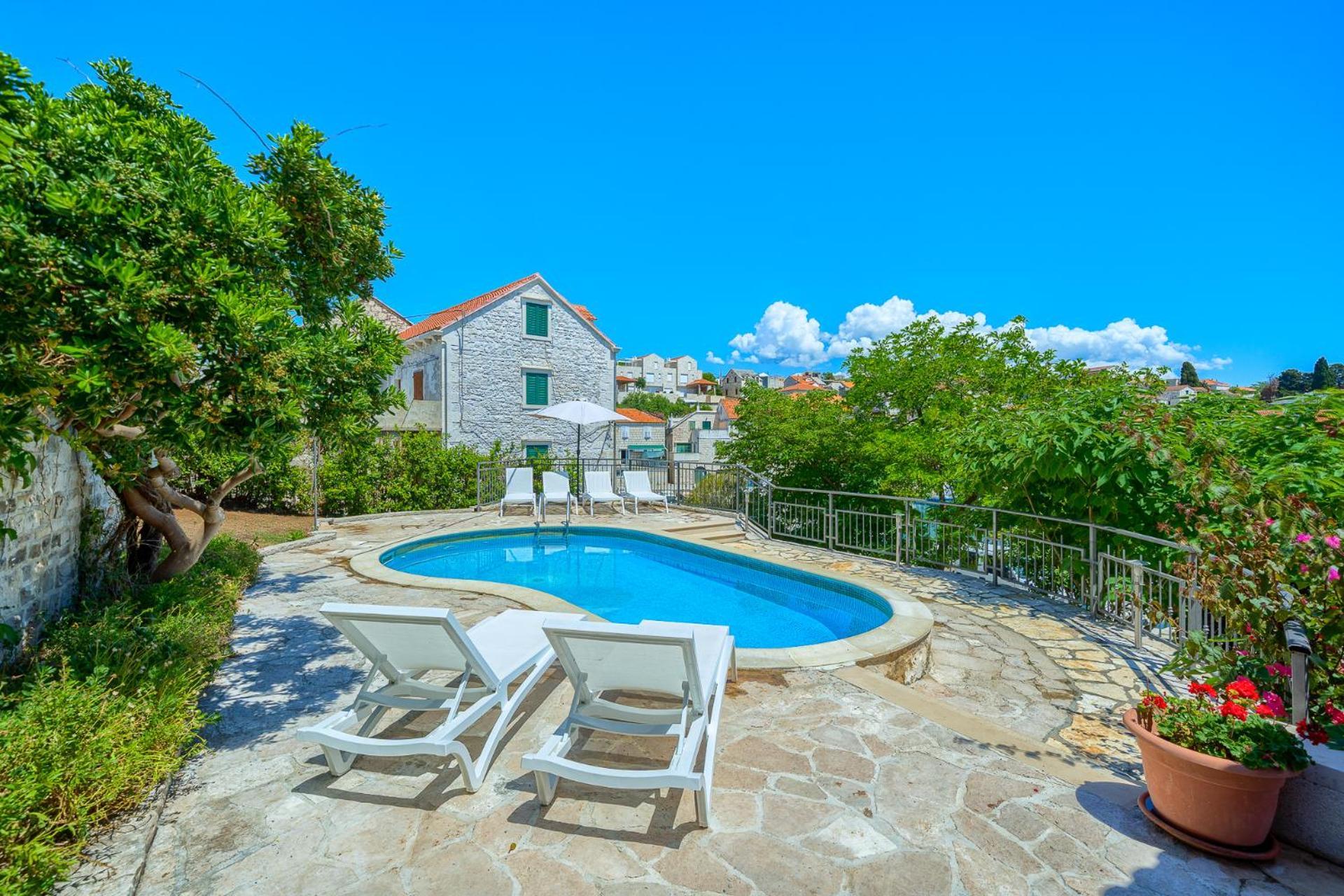 Villa Bonaca Perfect Location For A Holiday With Friends Or Family, Heated Pool Sumartin Luaran gambar